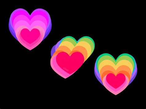 animated cute heart gif|happy hearts gif.